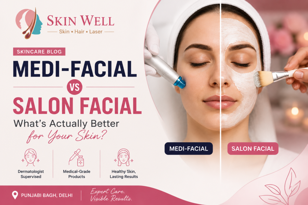 Medi-Facial vs Salon Facial: What’s Actually Better for Your Skin?